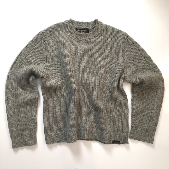 Mens Vintage Abercrombie Fitch Wool 